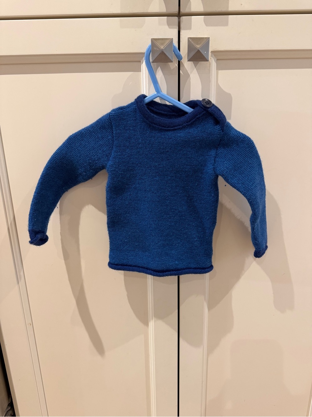 Disano 3-6m Blue Long-Sleeve wool Kids Top